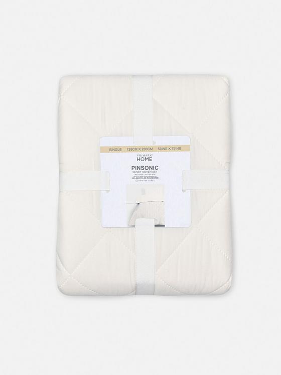 Diamond Pinsonic Single Duvet Cover Set