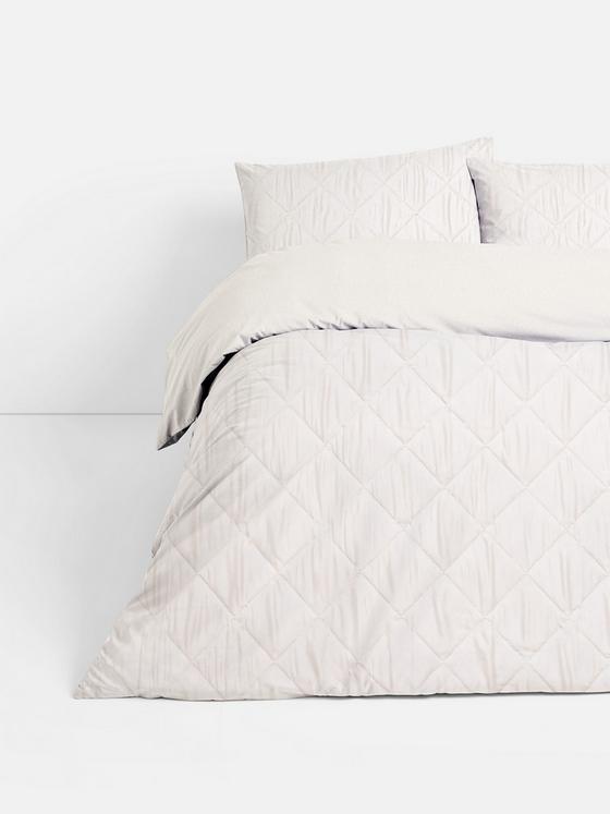 Diamond Pinsonic Super King Duvet Cover Set