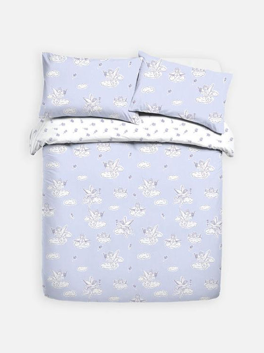 Reversible Cherub Double Duvet Cover Set