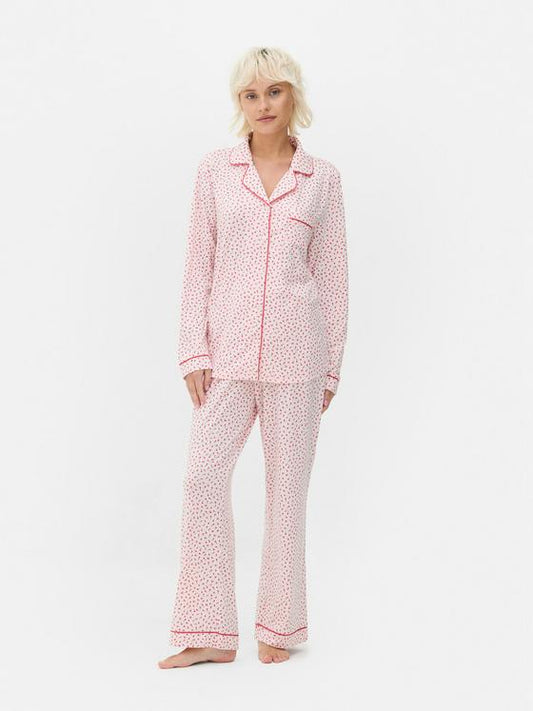 Printed Boyfriend Pyjama Set