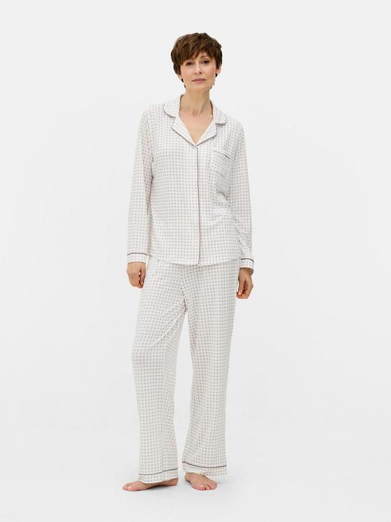 Printed Boyfriend Pyjama Set