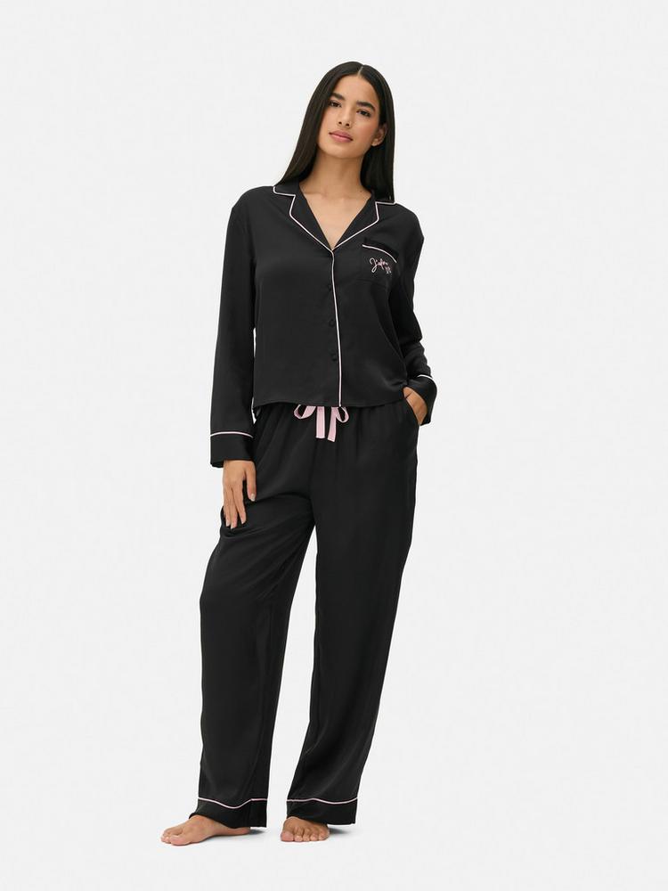 Satin Long Pyjamas