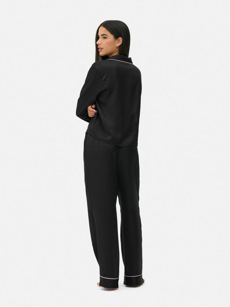 Satin Long Pyjamas