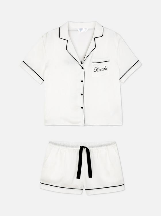 Bride Satin Pyjamas