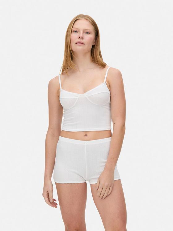 Pointelle Pyjama Cami