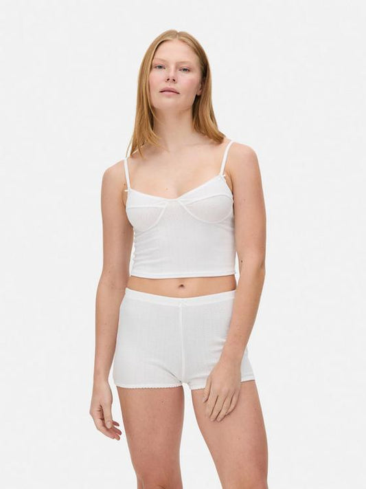 Pointelle Pyjama Cami