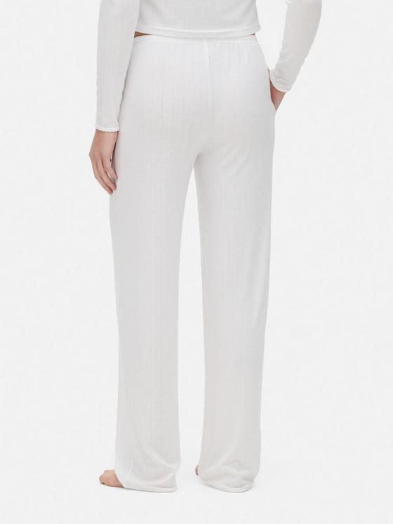 Pointelle Pyjama Bottoms