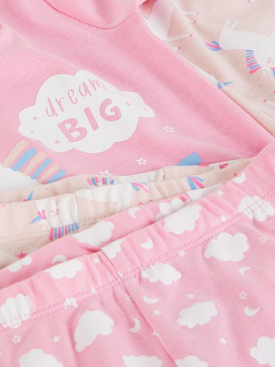 2pk Unicorn Long Pyjamas
