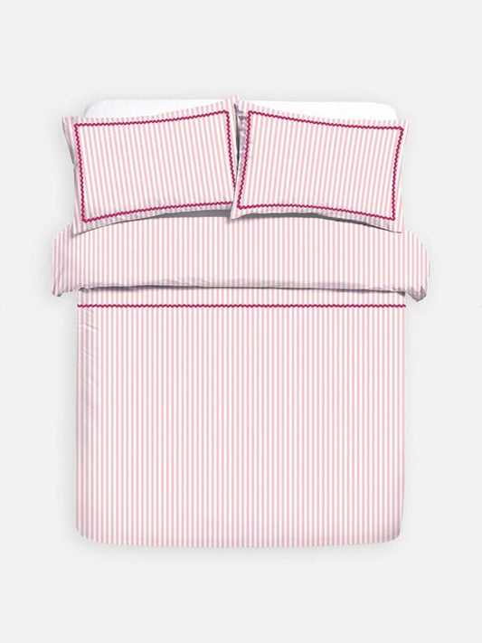 Striped Super King Duvet Cover Set
