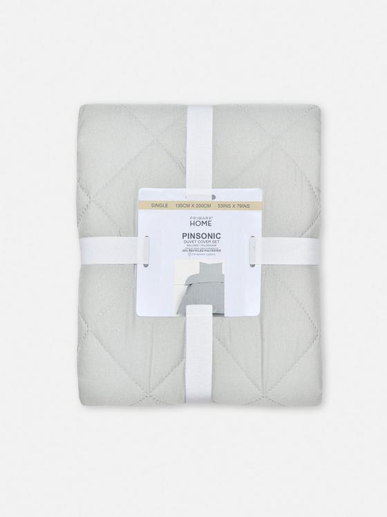 Diamond Pinsonic Single Duvet Cover Set