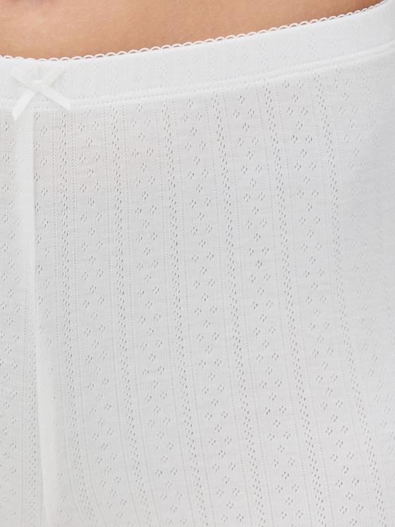 Pointelle Pyjama Shorts