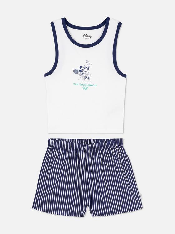 Disney Vest and Shorts Pyjamas