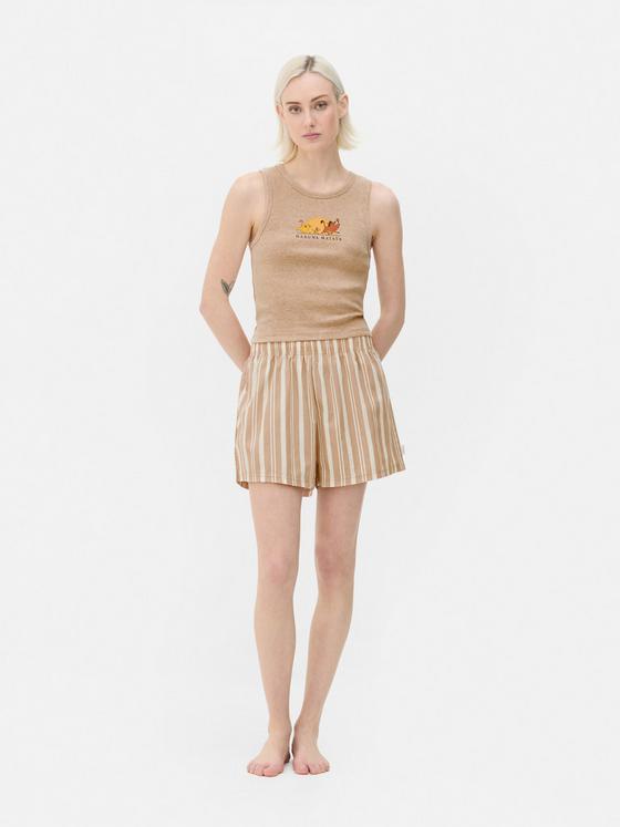 Disney Vest and Shorts Pyjamas