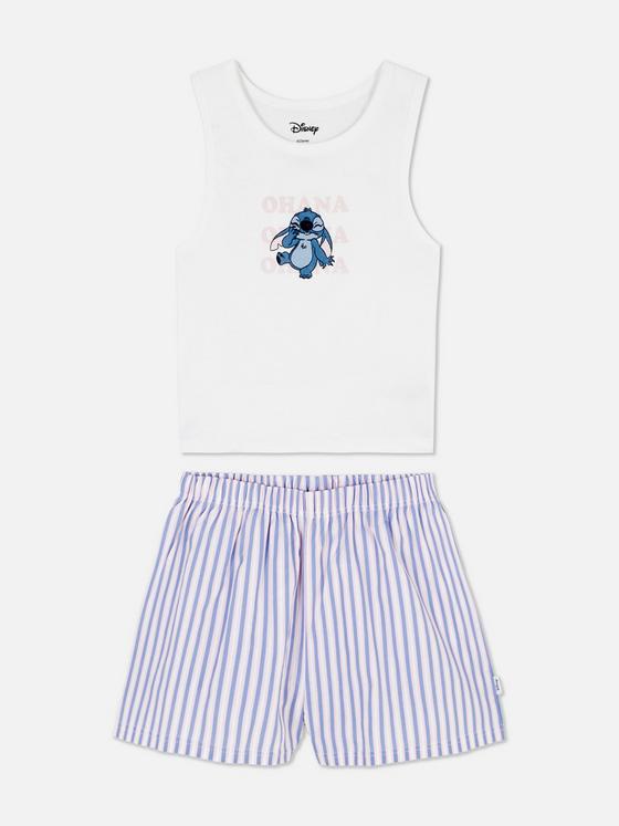 Disney Vest and Shorts Pyjamas