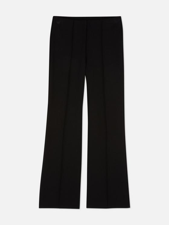 Mid-Rise Ponte Flare Leggings