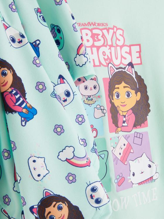 Gabby's Dollhouse T-Shirt and Shorts Pyjamas