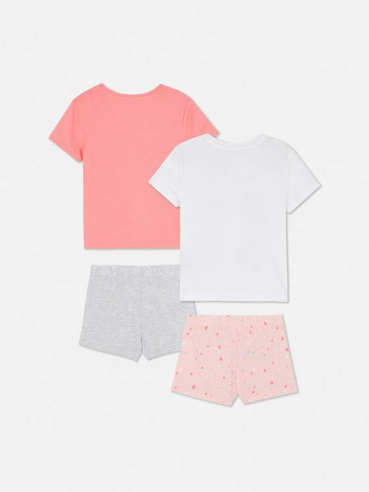 2pk Short Unicorn Pyjamas