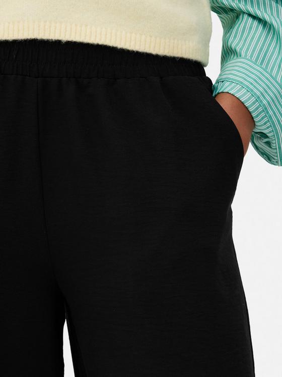 Pull On Wide Leg Trousers