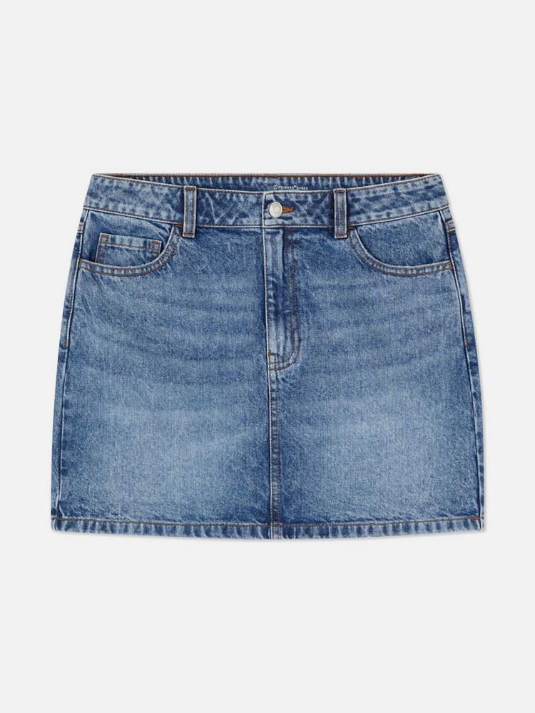 Denim Mini Skirt