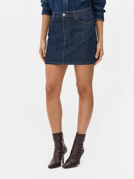 Denim Mini Skirt