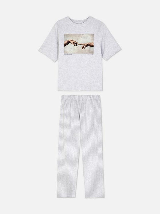 Michelangelo The Creation of Adam Pyjamas