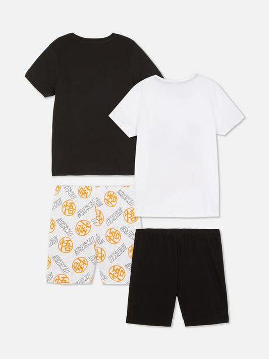 2pk Dragon Ball Z Short Pyjamas