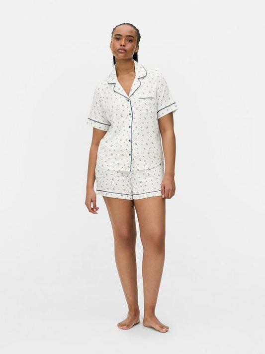 Printed Jersey Short Pyjamas