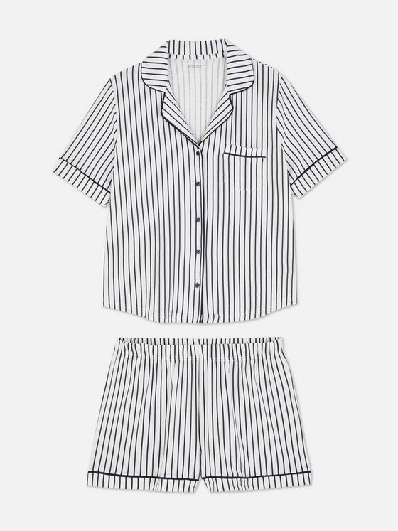 Printed Jersey Short Pyjamas