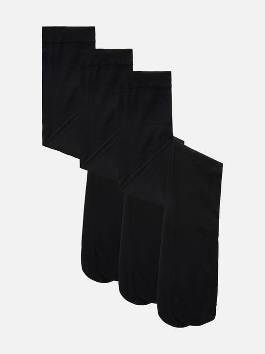 3pk 40 Denier Opaque Tights