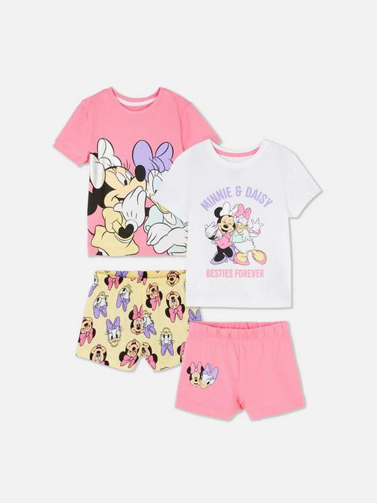 2pk Disney Minnie Mouse Short Pyjamas