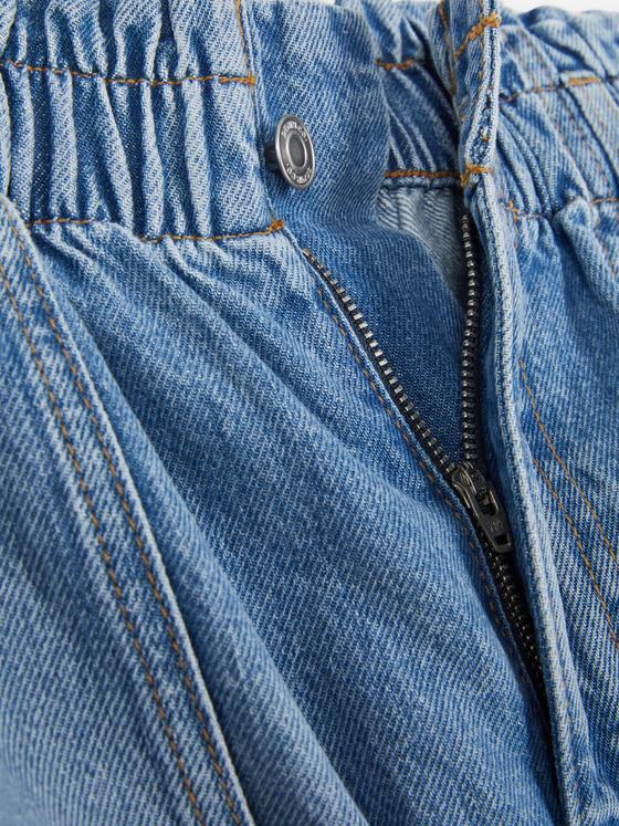 Paperbag Waist Cotton Trousers