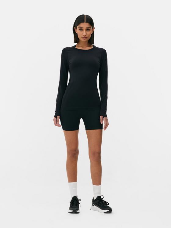 Seamless Long Sleeve Performance Top