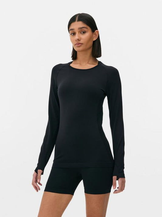 Seamless Long Sleeve Performance Top