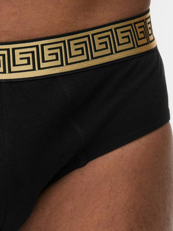 5pk Metallic Waistband Briefs