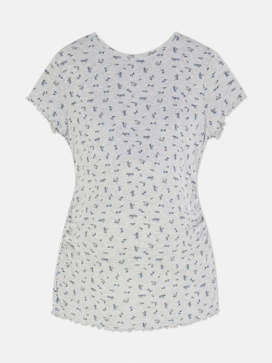 Maternity Pointelle Pyjama T-Shirt