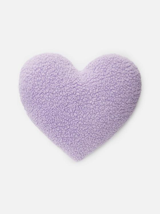 Bouclé Heart Cushion