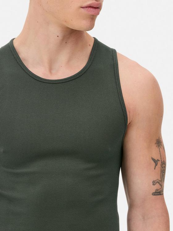 2pk Seamless Ribbed Vests