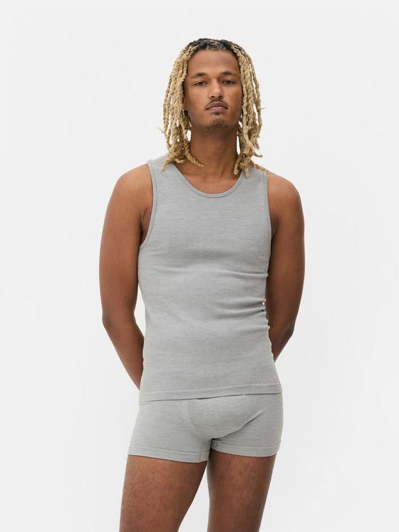 2pk Seamless Ribbed Vests