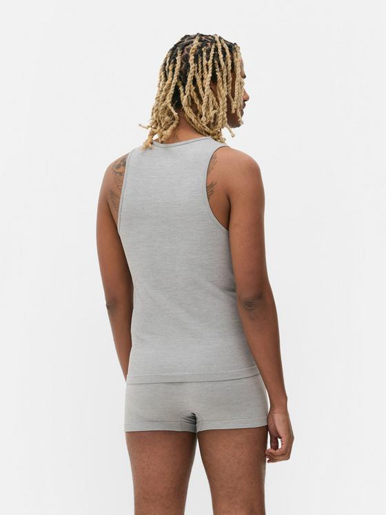 2pk Seamless Ribbed Vests