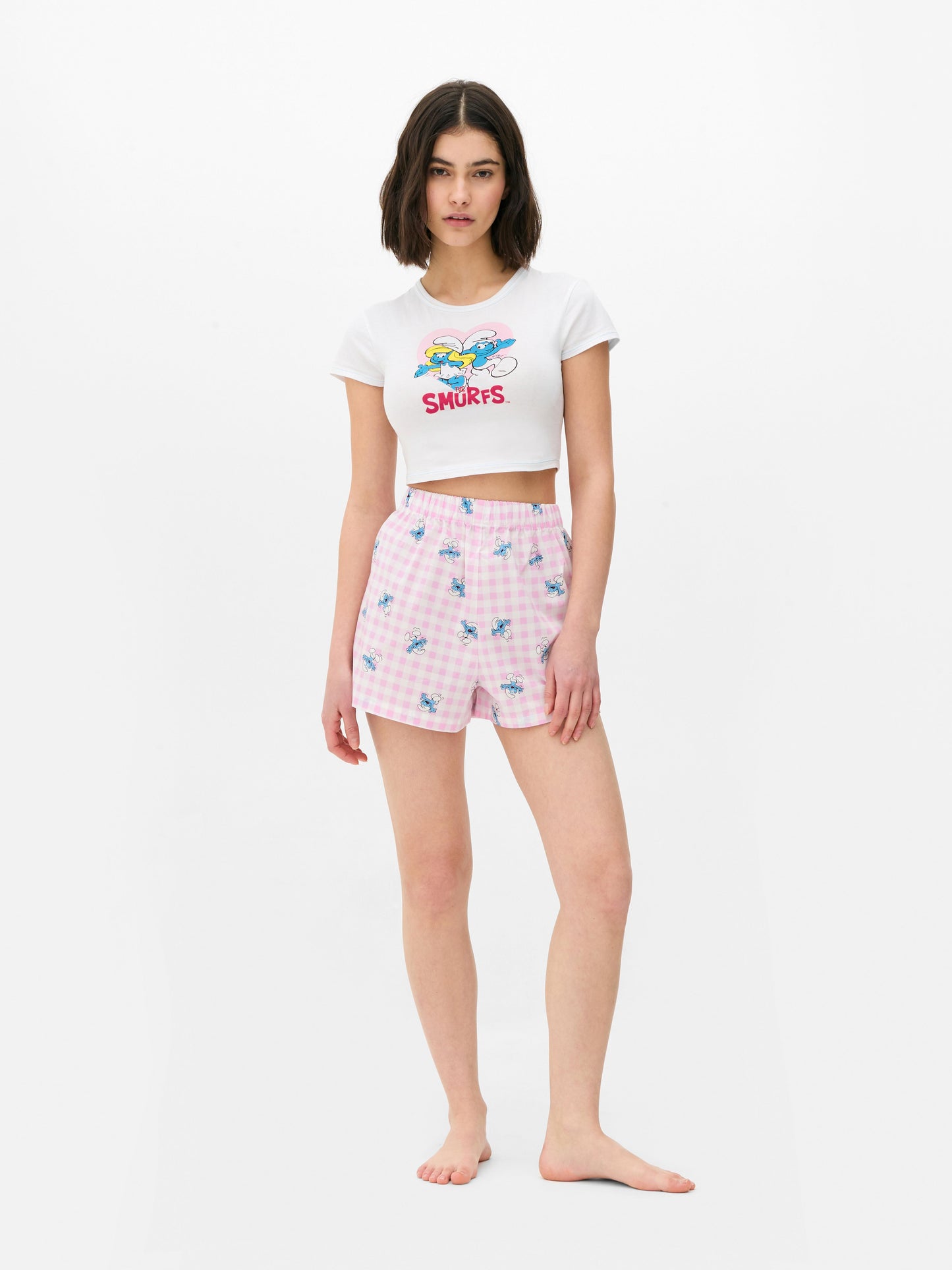 The Smurfs Shorty Pyjama Set