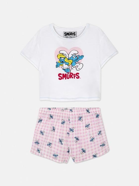 The Smurfs Shorty Pyjama Set