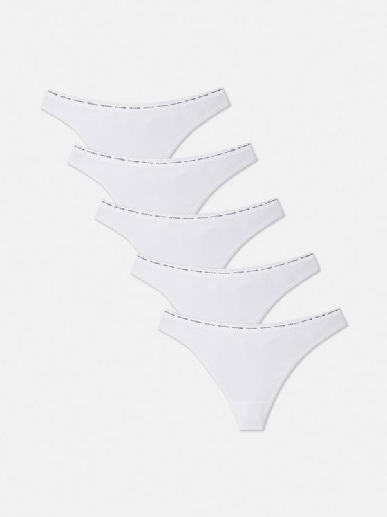 5pk Love To Lounge Thongs