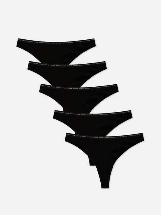 5pk Love To Lounge Thongs