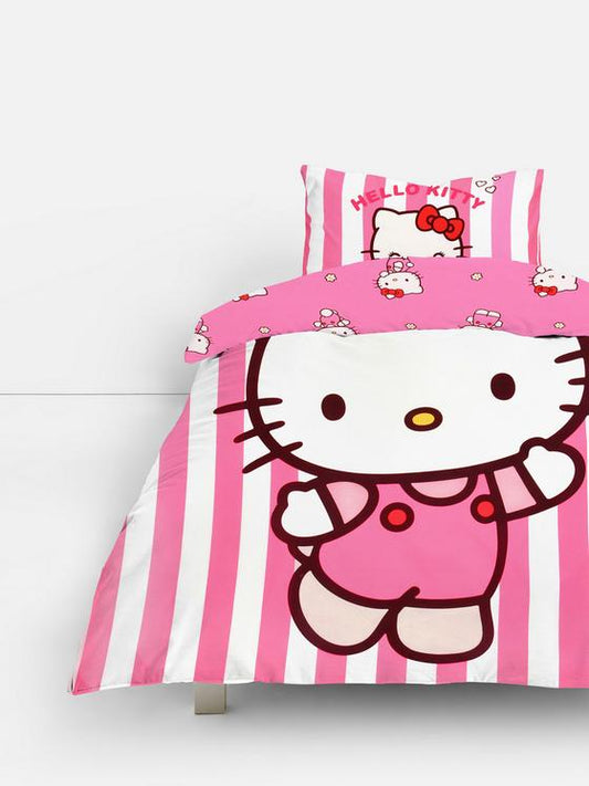 Hello Kitty Single Duvet Cover Set
