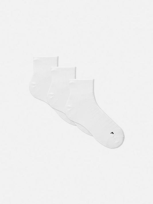 3pk Anti-Blister Trainer Socks