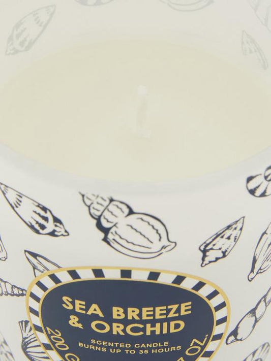 Scented Candle in Floral Container
