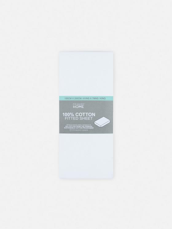King Size Sateen Fitted Sheet