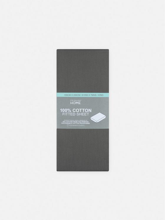 King Size Sateen Fitted Sheet