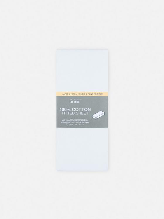 Single Sateen Fitted Sheet