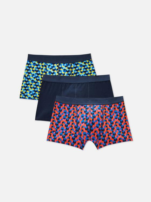 10pk Geometric Trunk Briefs